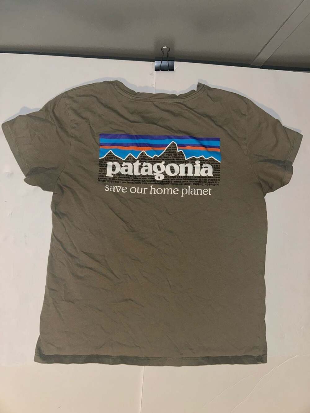 Patagonia Save Our Home Planet Organic Cotton T-Shirt
